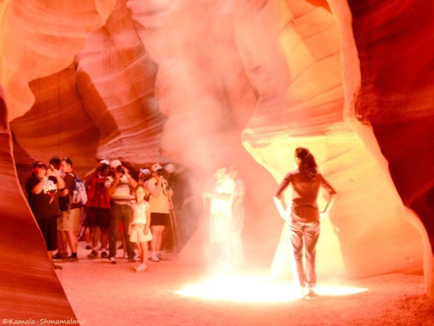 Light Beam in Upper Antelope Canyon