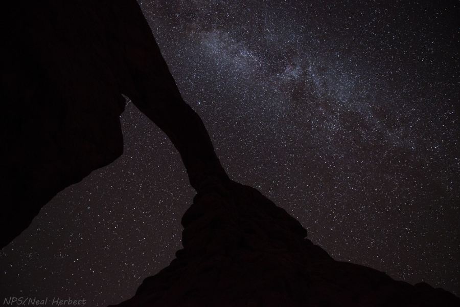 Night Sky at Turret Arch