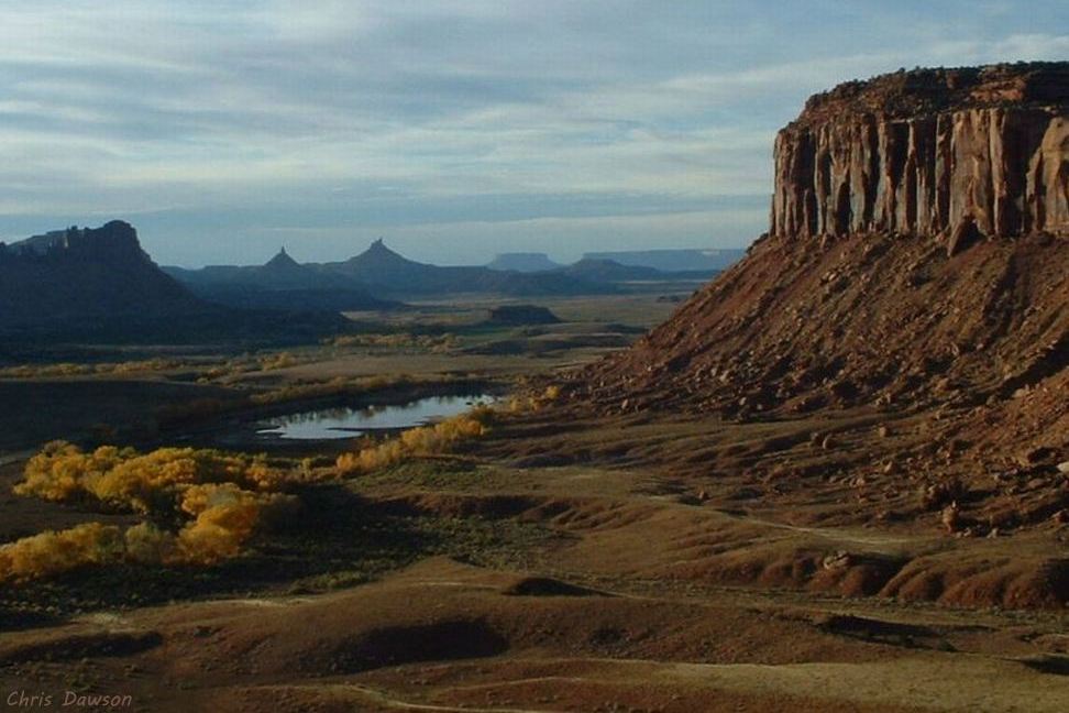 View from Scarface Wall