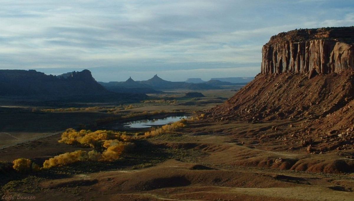 View from Scarface Wall