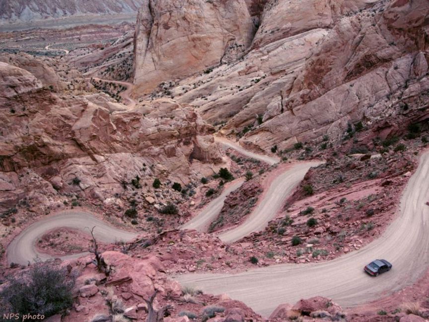 Burr Trail and Notom-Bullfrog Road