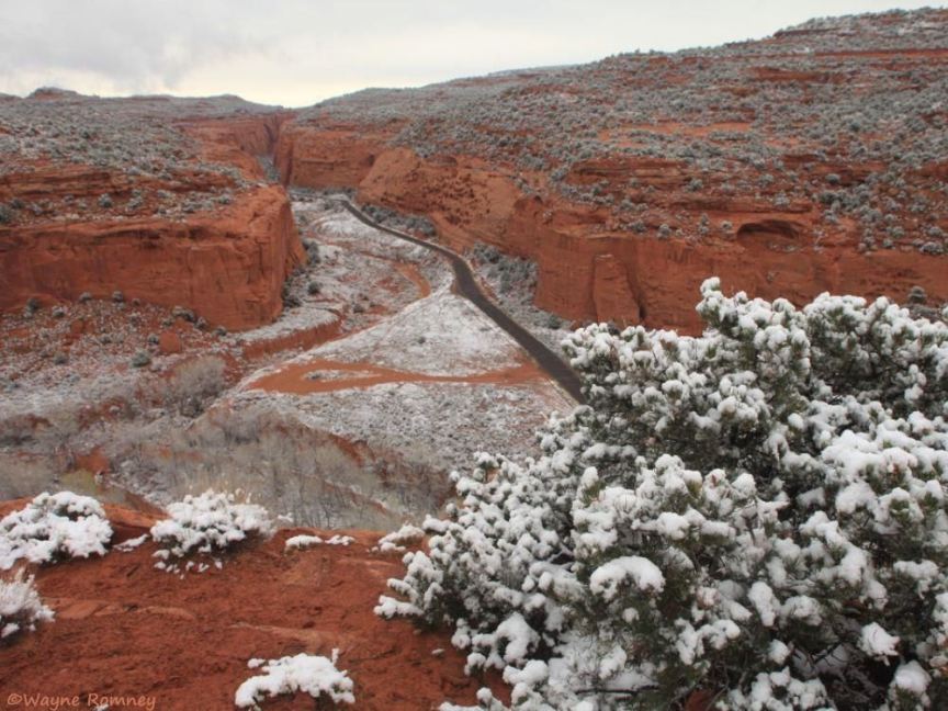 Long Canyon in Winter