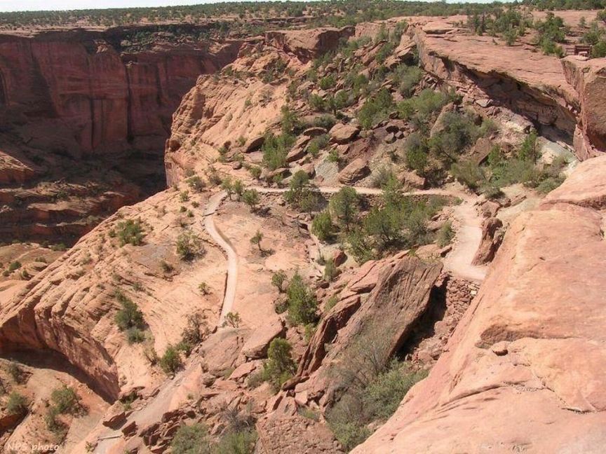 Looking Down White House Trail