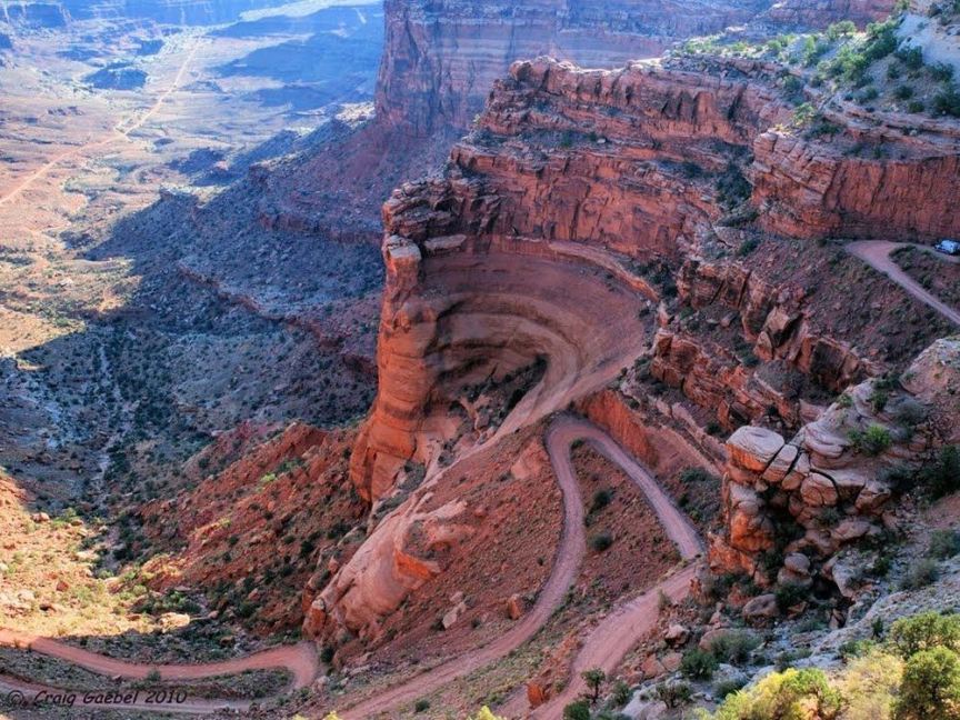 Shafer Trail Switchbacks