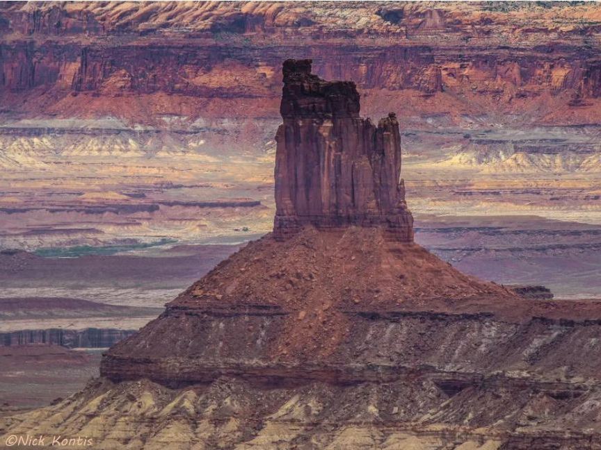 Butte in Canyonlands