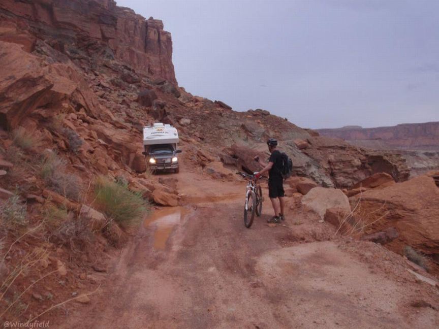 Rock Fall on Hardscrabble Hill