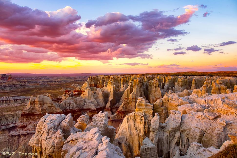 Sunset at Coal Mine Canyon