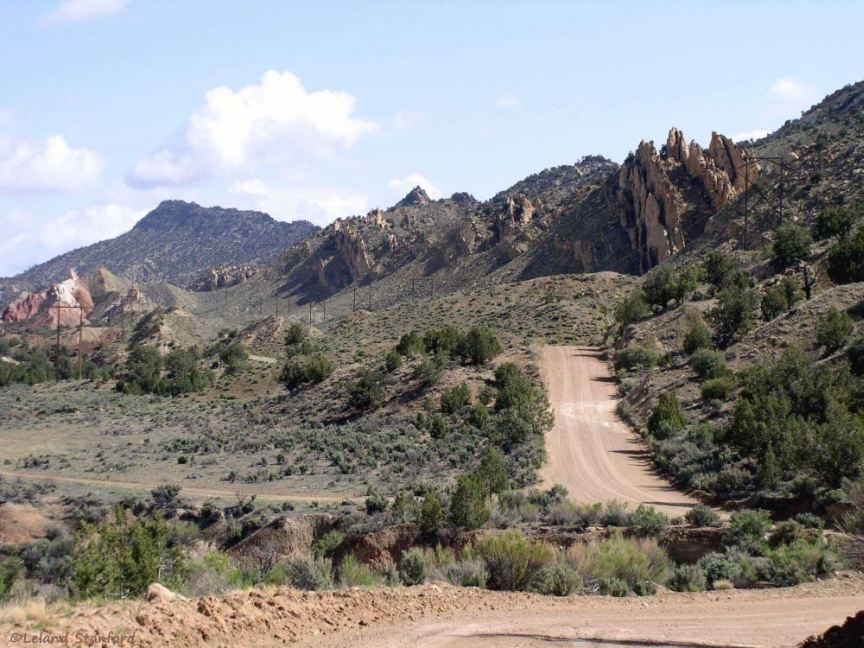 the Cockscomb along Cottonwood