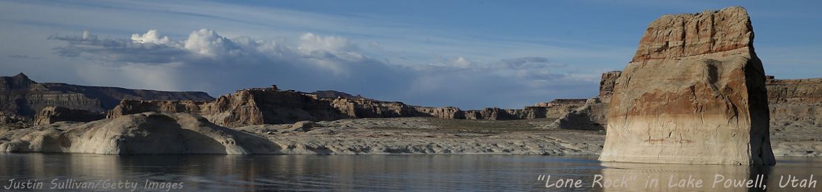 Lone Rock off US89 near Utah border