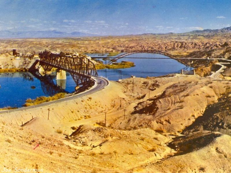 Red Rock and Old Trails bridges