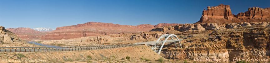 Hite Crossing Bridge view 1
