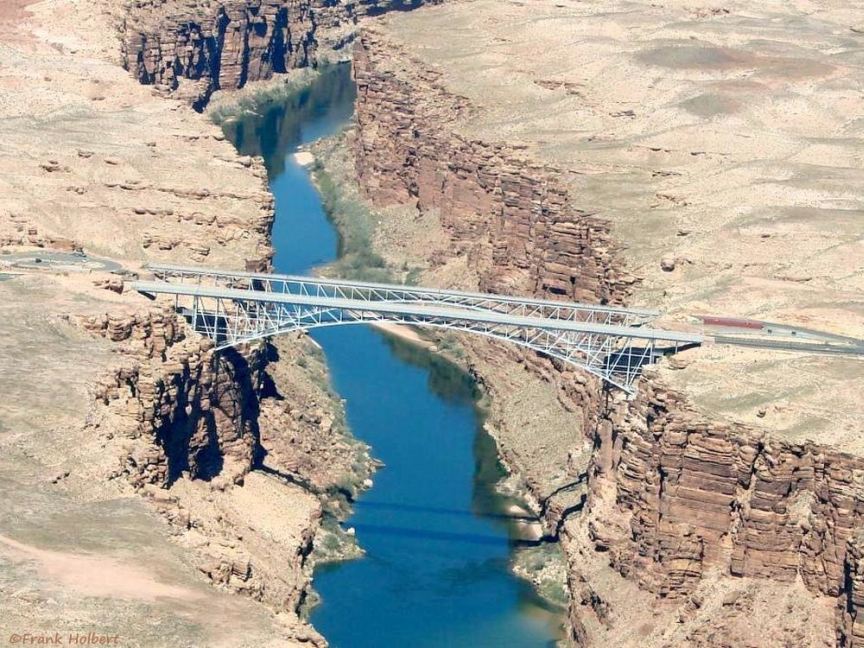 Navajo Bridge Aerial