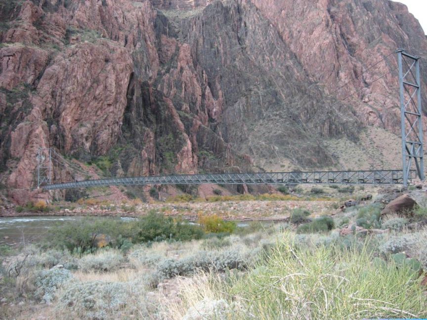 Bright Angel (silver) Bridge