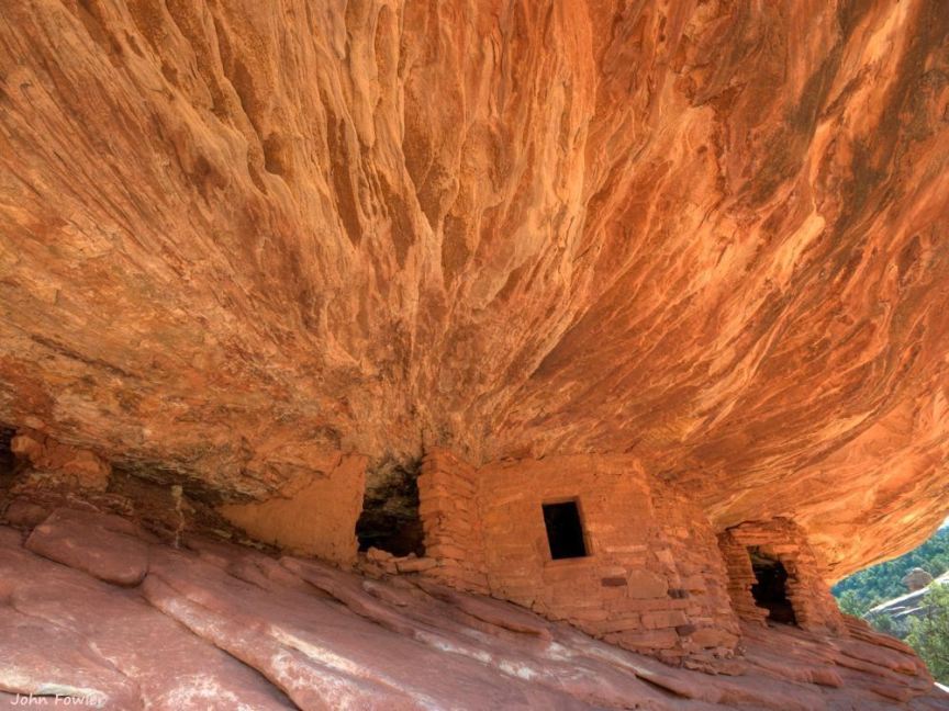 House on Fire ruin closer view