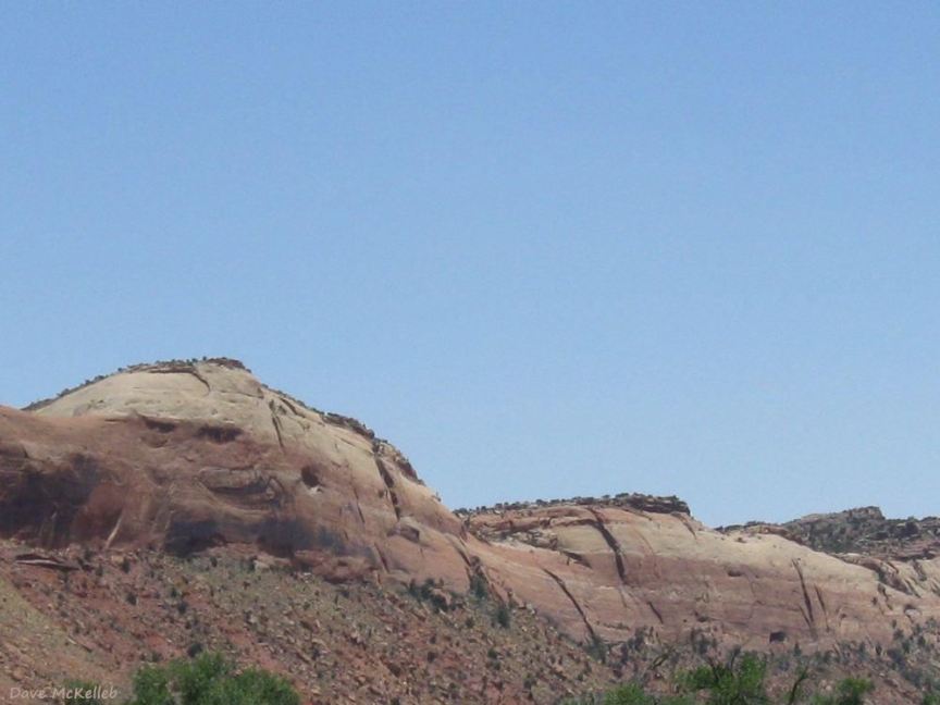 South of the Highway Cut through Comb Ridge