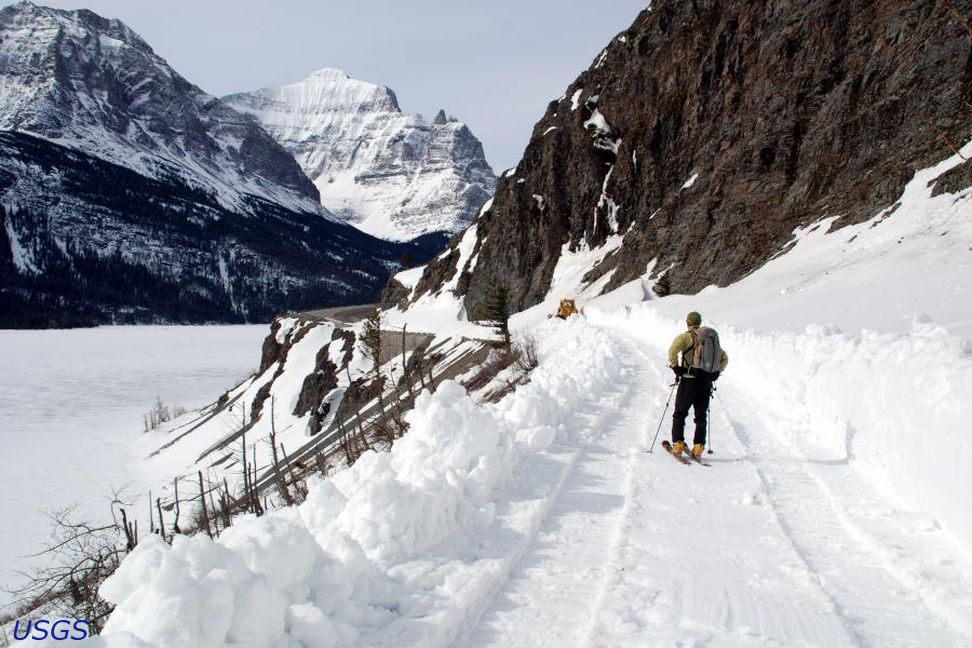 Snow on U313 to the Point