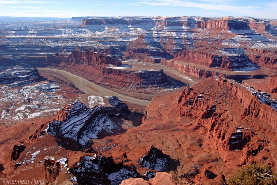 Winter in Dead Horse Point