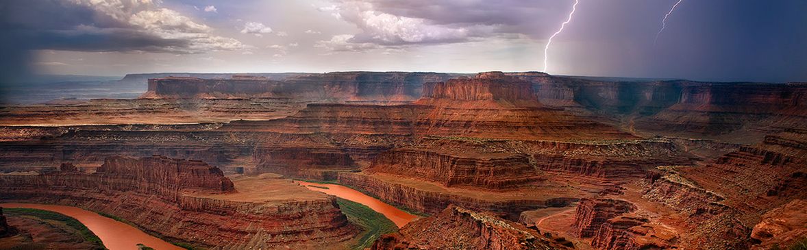 Dead Horse Point Lightning