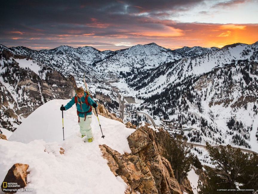 Skiing Mount Superior
