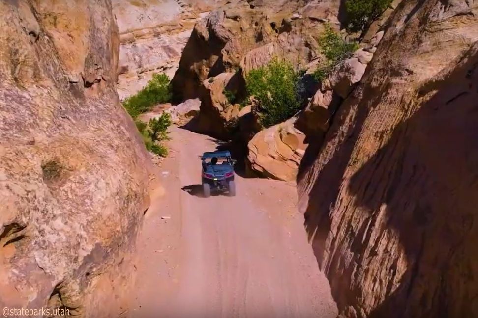 Slot Canyon in New Area