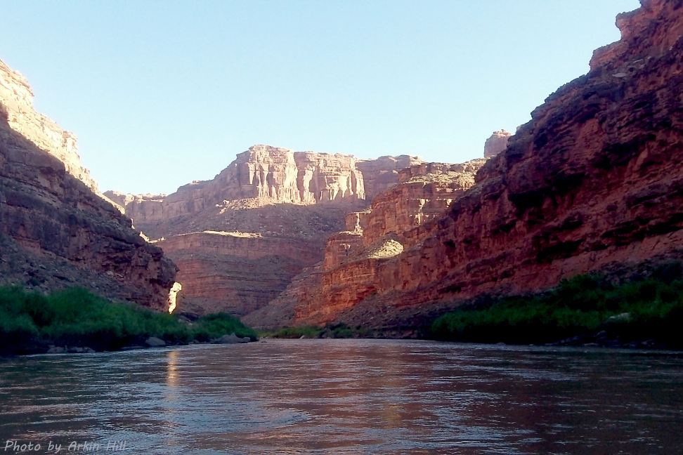 View from the surface of the San Juan
