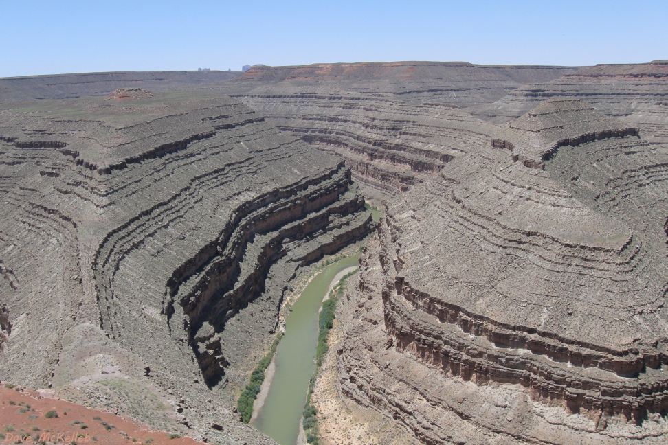 Goosenecks from the view point
