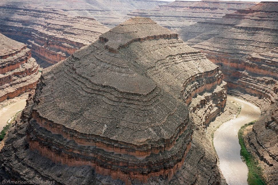 Goosenecks from the view point