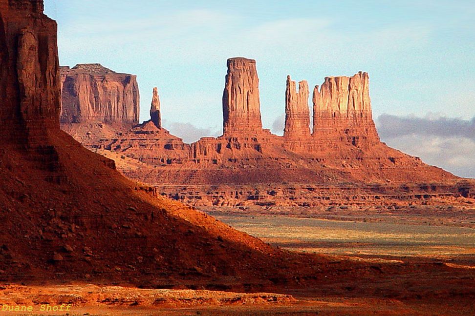 Colorful Monument Valley