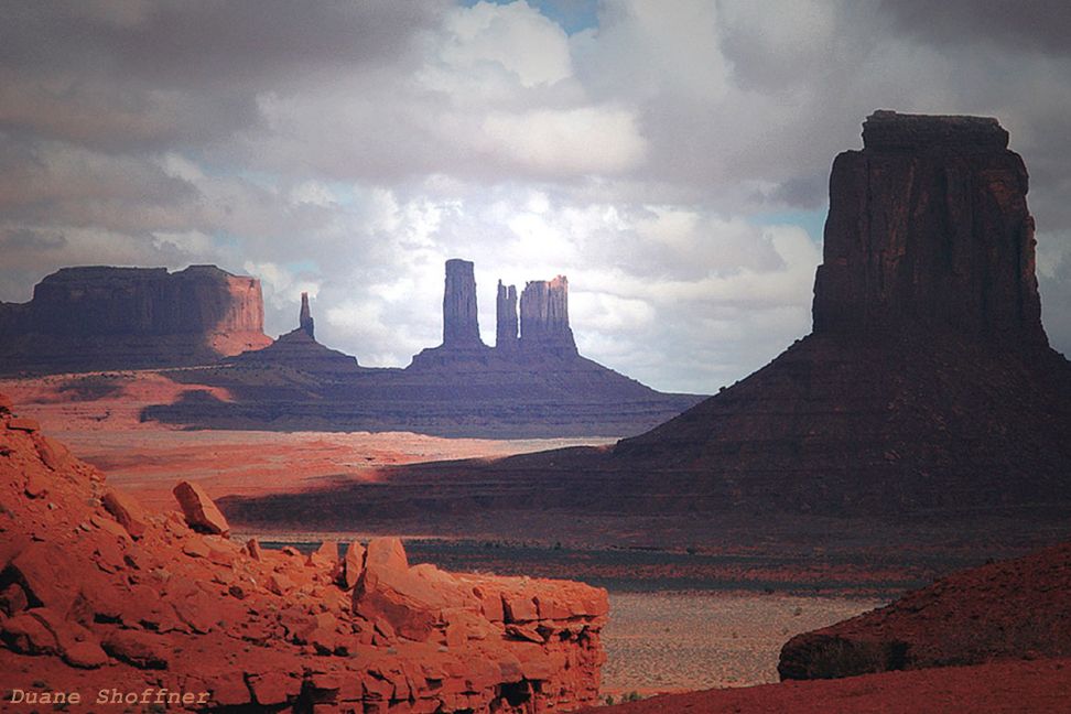 Pastel Monument Valley