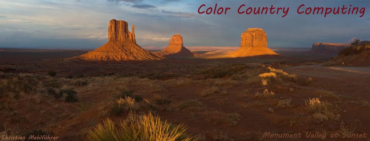 Monument Valley Sunset