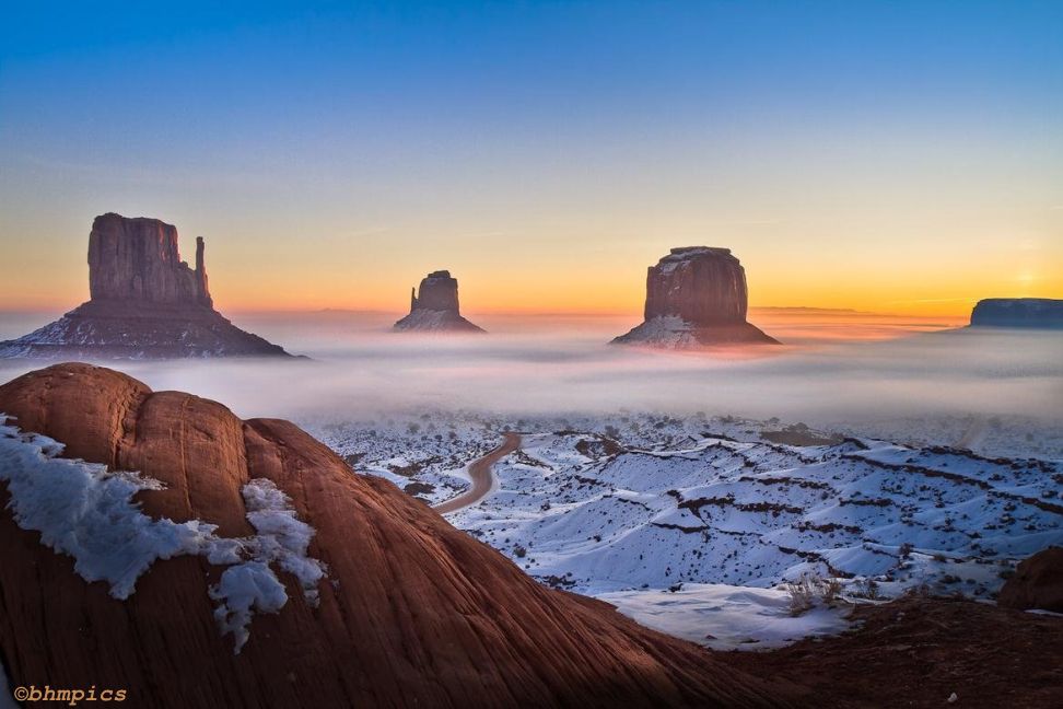 Monument Valley at Sunrise