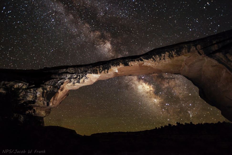 Owachomo Bridge at night