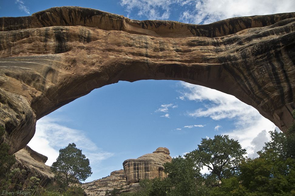 Sipapu Bridge from below