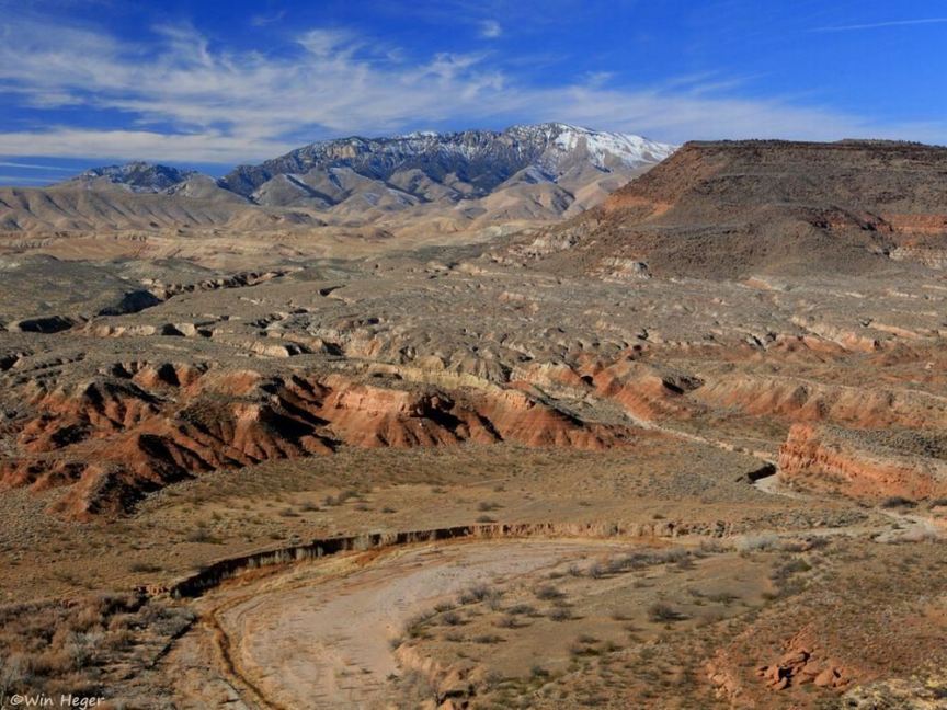 Dry Santa Clara River