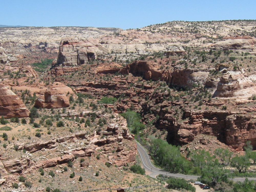 Entrance to Calf Creek Canyon