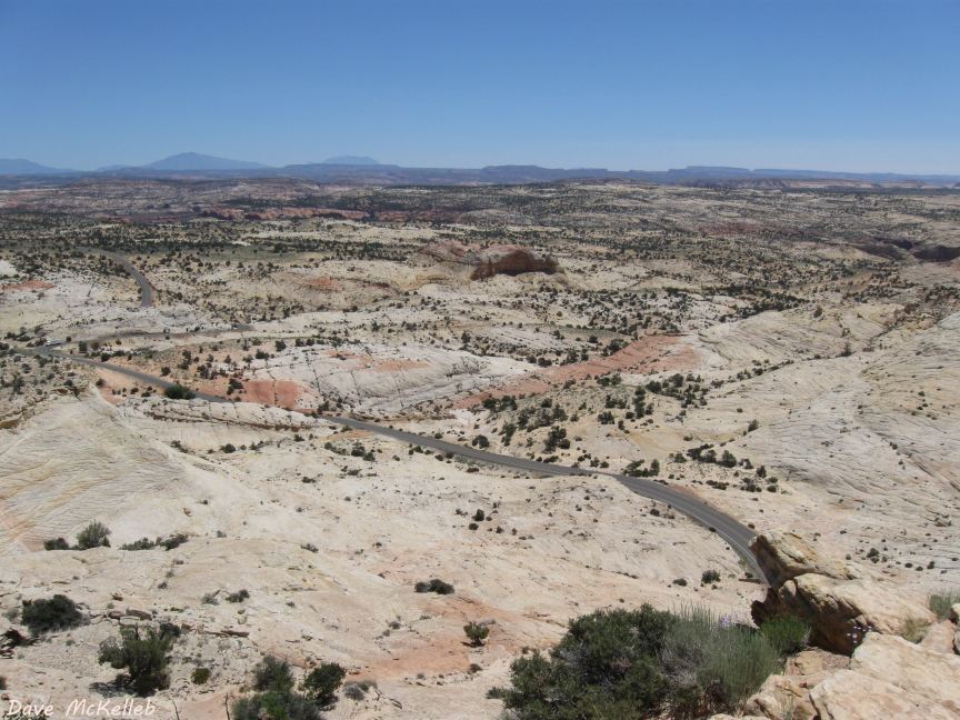 Scenic View across the Slickrock