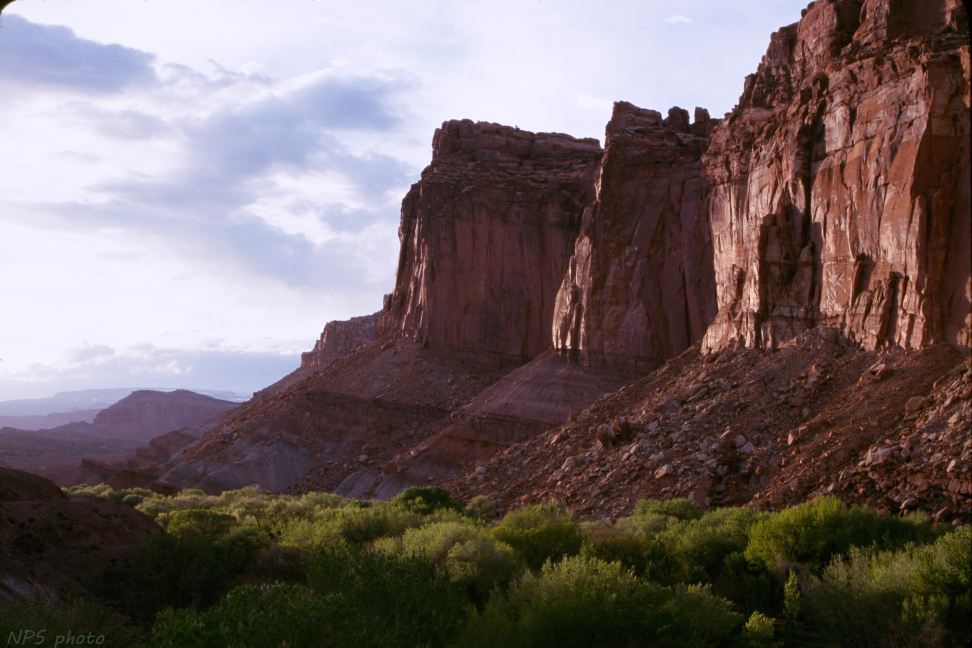 Fruita and Wingate cliffs