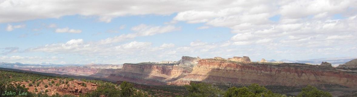 Waterpocket Fold Panorama