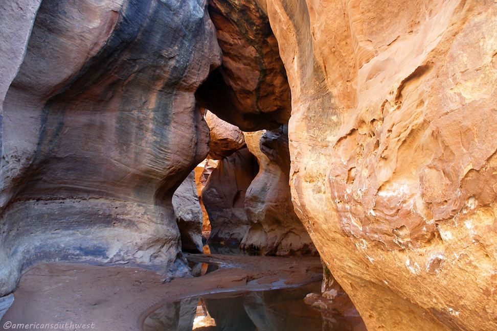 Long slot canyon