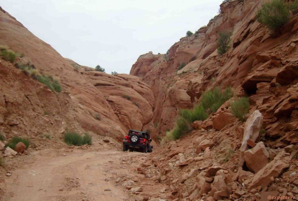 Entering PUcker Pass