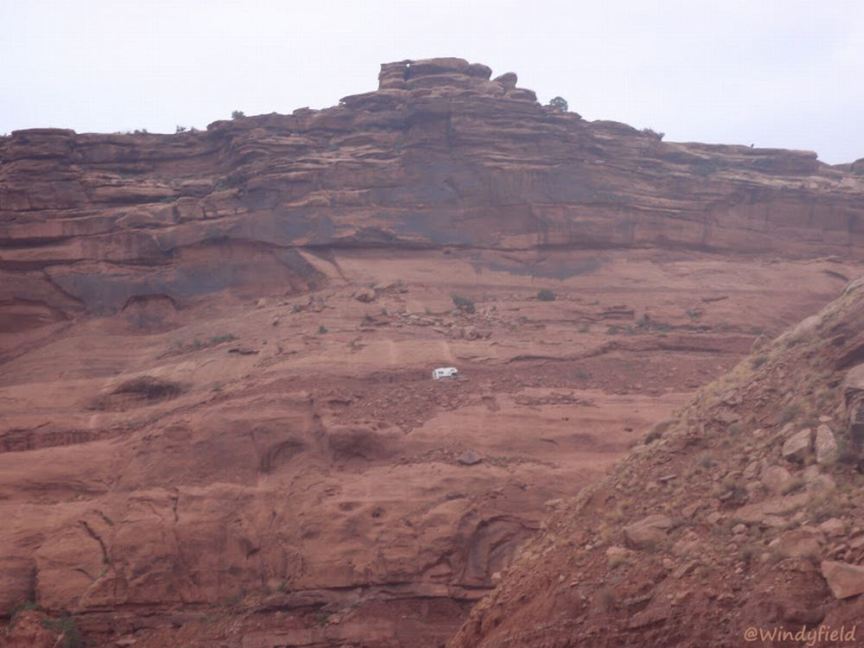 Camping along the road